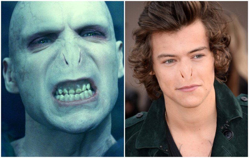 Harry Styles nariz Valdemort Harry Styles nariz Valdemort
