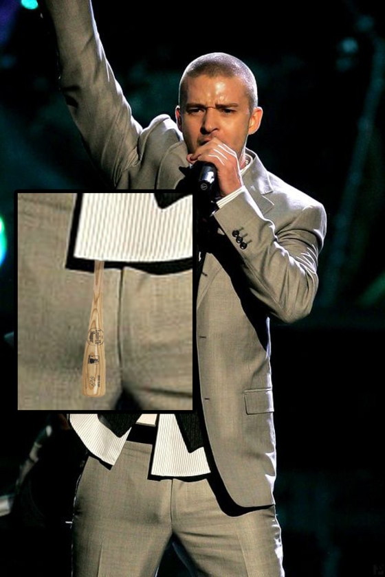 Justin Timberlake from What's REALLY Inside That Dick Bulge