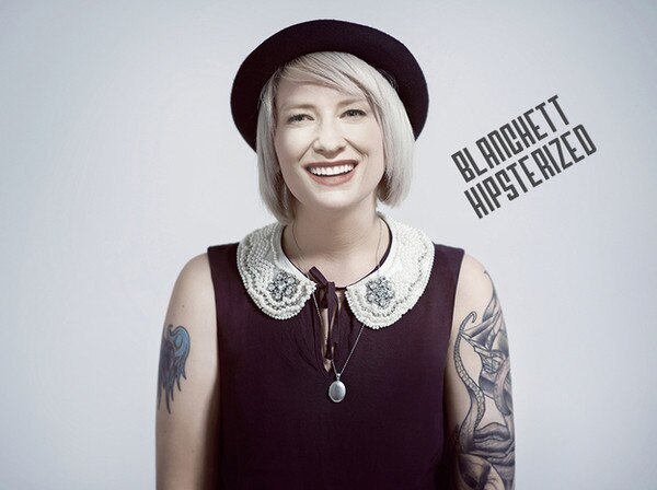 Famosos em versao hipster Famosos em versao hipster