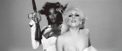 Lady Gaga e Beyoncé Lady Gaga e Beyoncé