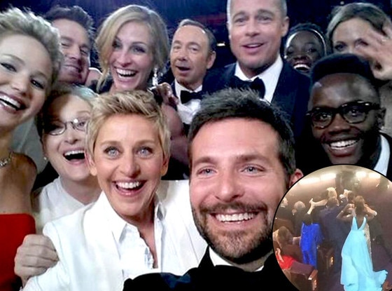 Ellen DeGeneres, Liza Minnelli, Oscar Selfie Ellen DeGeneres, Liza Minnelli, Oscar Selfie