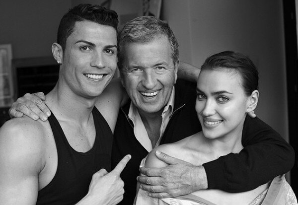 Cristiano Ronaldo, Irina Shayk, Mario Testino Cristiano Ronaldo, Irina Shayk, Mario Testino