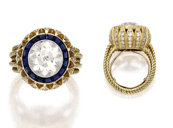Mary-Kate Olsen, Vintage Cartier Engagement Ring Mary-Kate Olsen, Vintage Cartier Engagement Ring