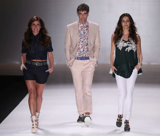 Reynaldo Gianecchini, Giovanna Antonelli, Taina Muller, Fashion Rio, TNG Reynaldo Gianecchini, Giovanna Antonelli, Taina Muller, Fashion Rio, TNG