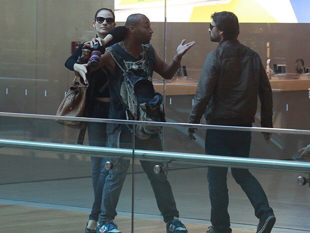 Murilo Rosa briga com paparazzo Murilo Rosa briga com paparazzo