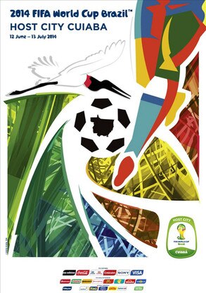 Os postêrs das cidades sede da Copa Os postêrs das cidades sede da Copa