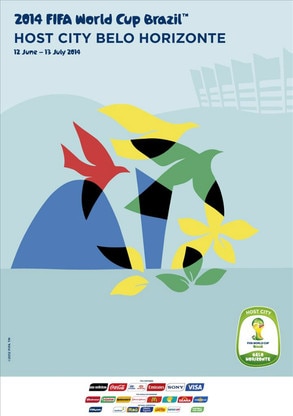 Os postêrs das cidades sede da Copa Os postêrs das cidades sede da Copa