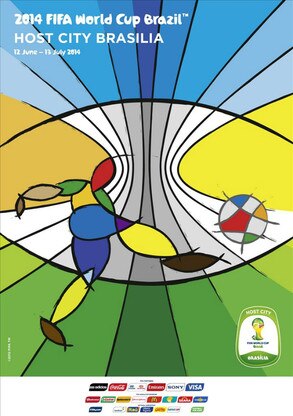Os postêrs das cidades sede da Copa Os postêrs das cidades sede da Copa