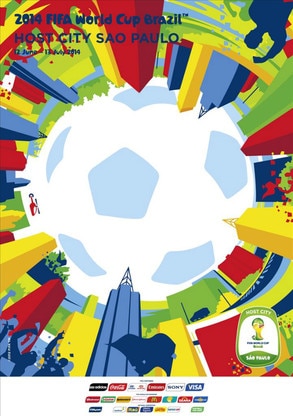 Os postêrs das cidades sede da Copa Os postêrs das cidades sede da Copa