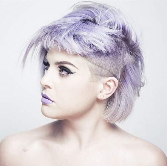 Kelly Osbourne cabelo raspado, Kelly Osbourne antes e depois Kelly Osbourne cabelo raspado, Kelly Osbourne antes e depois