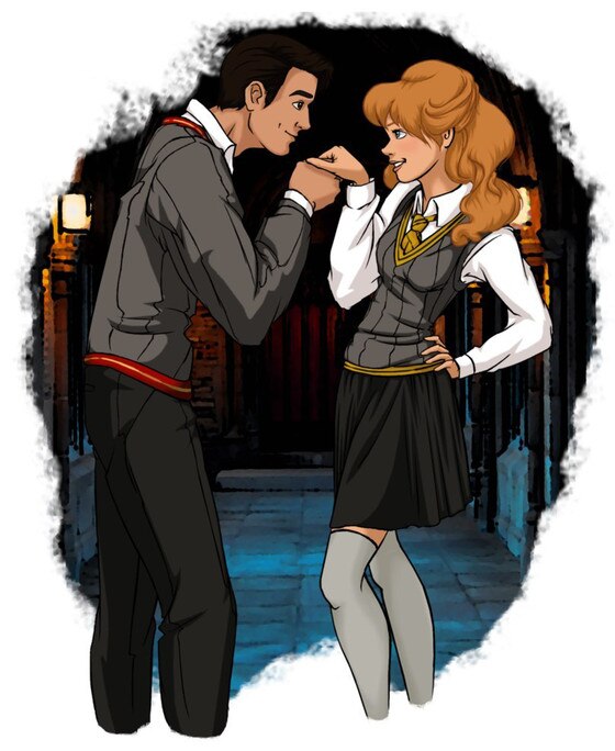 Disney Hogwarts students Disney Hogwarts students