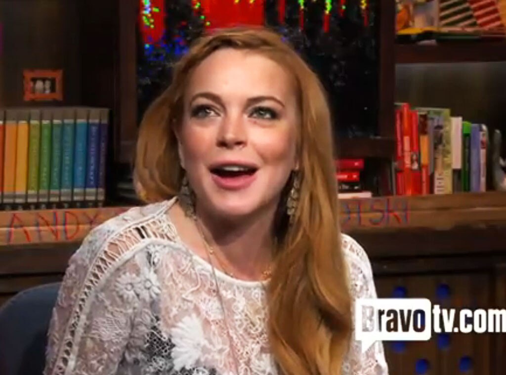 Lindsay Lohan, Watch What Happens Live Lindsay Lohan, Watch What Happens Live