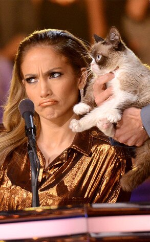 Jennifer Lopez, Grumpy Cat Jennifer Lopez, Grumpy Cat