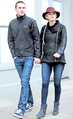 Jennifer Lawrence, Nicholas Hoult Jennifer Lawrence, Nicholas Hoult