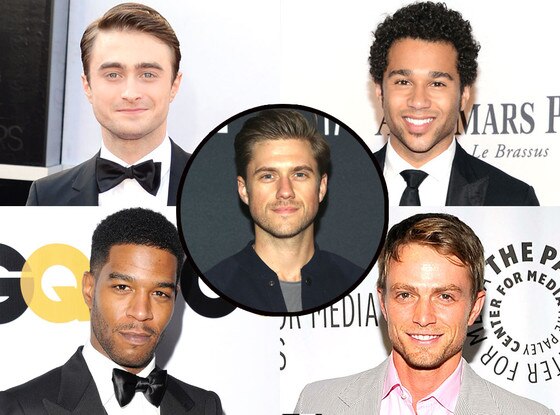 Wilson Bethel, Daniel Radcliffe, Aaron Tveit, Corbin Bleu, Kid Cudi Wilson Bethel, Daniel Radcliffe, Aaron Tveit, Corbin Bleu, Kid Cudi