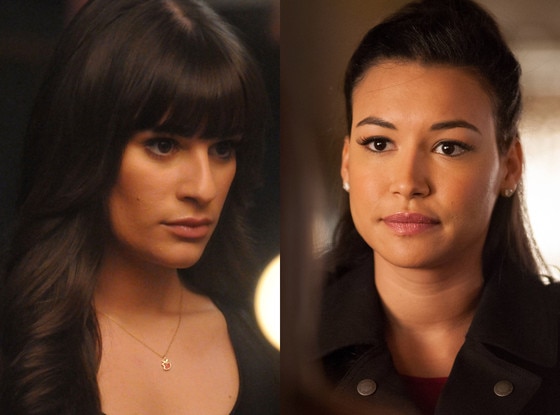 Lea Michele, Naya Rivera, Glee Lea Michele, Naya Rivera, Glee