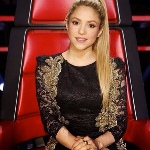 Shakira, Shakira The Voice, Shakira Vestido Pat Bo Shakira, Shakira The Voice, Shakira Vestido Pat Bo