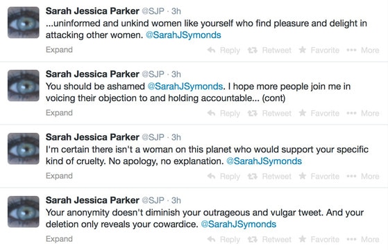 Sarah Jessica Parker, Tweets Sarah Jessica Parker, Tweets