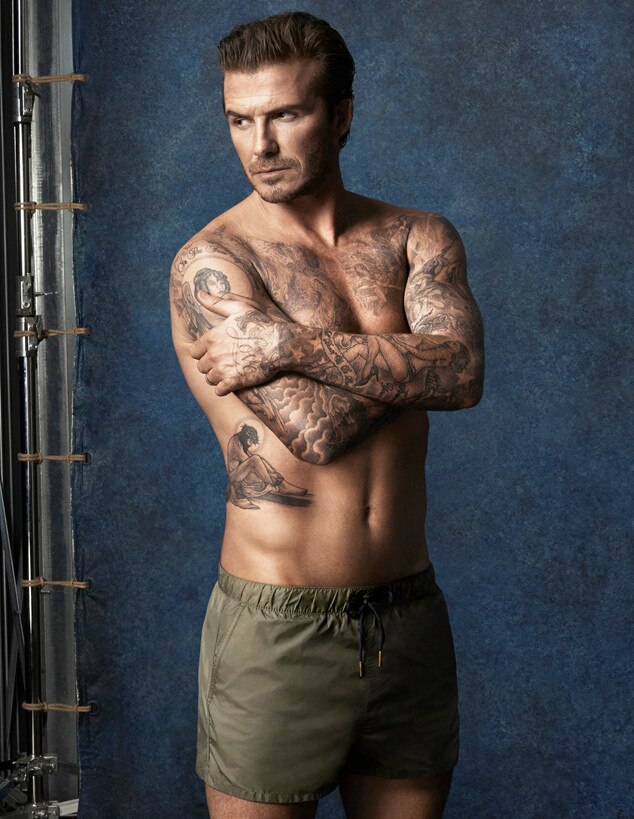 David Beckham Swim Ad Campaign Images David Beckham Swim Ad Campaign Images