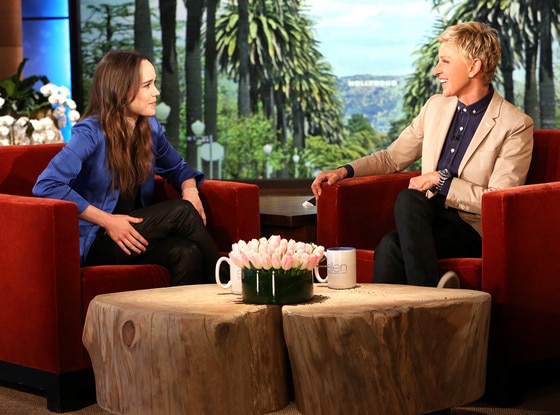 Ellen Page, Ellen DeGeneres Ellen Page, Ellen DeGeneres