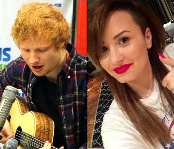 Ed Sheeran, Demi Lovato Ed Sheeran, Demi Lovato