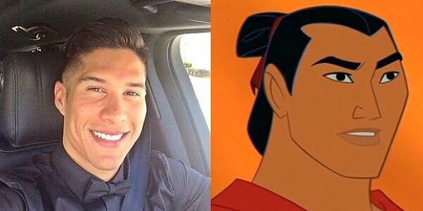 Latinos idénticos a personajes de Disney Latinos idénticos a personajes de Disney