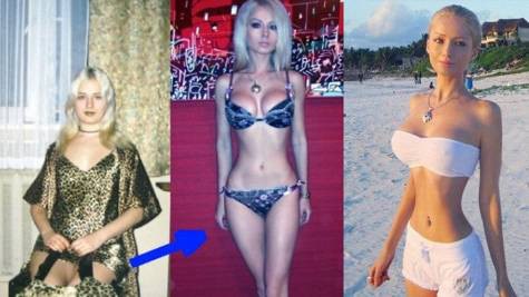 Barbie humana Valeria Lukyanova fotos antes depois Barbie humana Valeria Lukyanova fotos antes depois