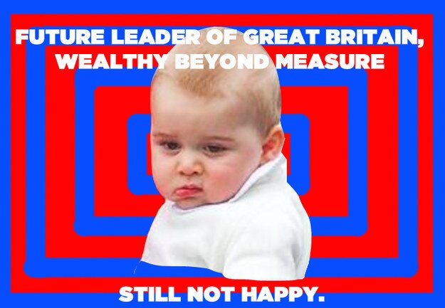 Príncipe George filho Kate Middleton foto vira meme Príncipe George filho Kate Middleton foto vira meme