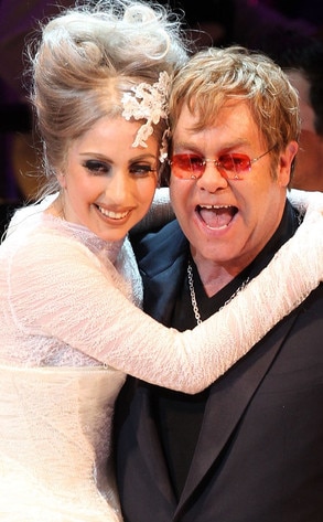 Lady Gaga, Elton John 