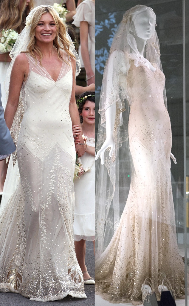 Kate Moss, Wedding Dress, V & A Museum Kate Moss, Wedding Dress, V & A Museum