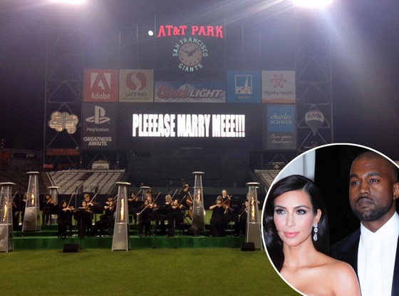 Kim Kardashian, Kanye West, Engagement Kim Kardashian, Kanye West, Engagement