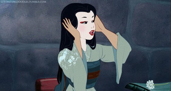 Princesas da Disney com etnias trocadas Princesas da Disney com etnias trocadas