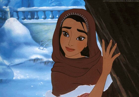 Princesas da Disney com etnias trocadas Princesas da Disney com etnias trocadas