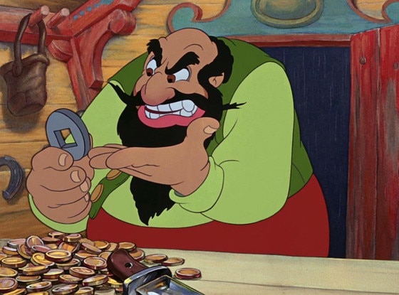Disney Villains, Stomboli, Pinocchio Disney Villains, Stomboli, Pinocchio