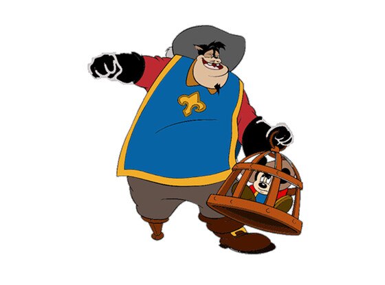 Disney Villains, Peg Leg Pete, Mickey & Co. Disney Villains, Peg Leg Pete, Mickey & Co.