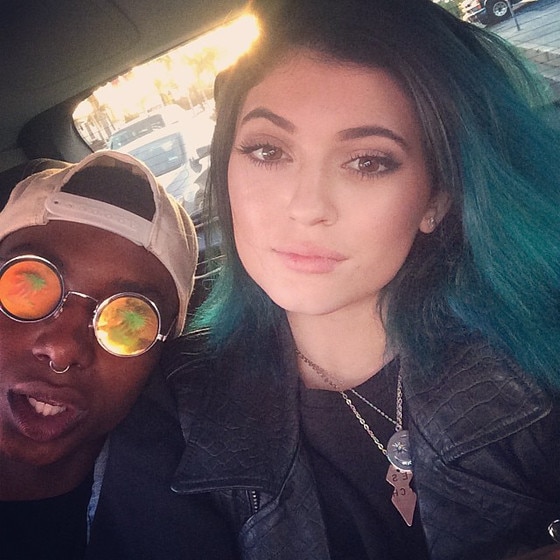 Kylie Jenner cabelo azul Kylie Jenner cabelo azul