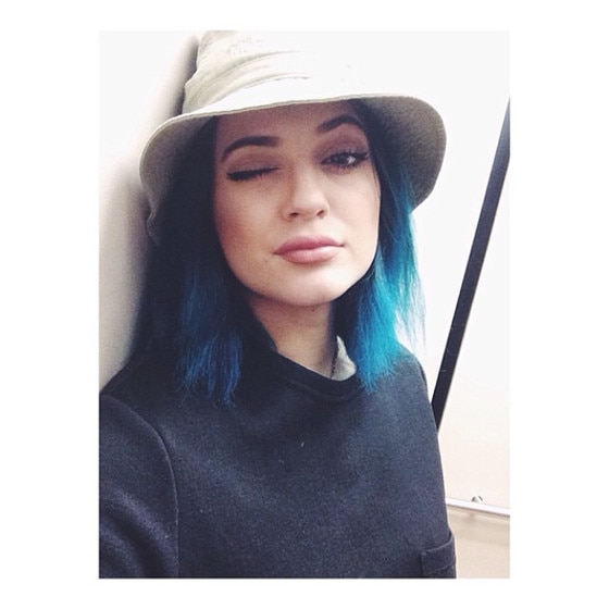 Kylie Jenner cabelo azul Kylie Jenner cabelo azul