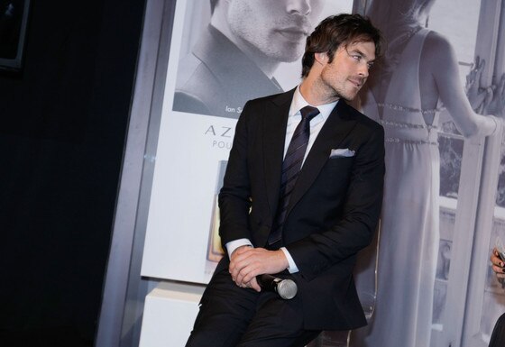 Ian Somerhalder no Brasil para lançamento de perfume Ian Somerhalder no Brasil para lançamento de perfume