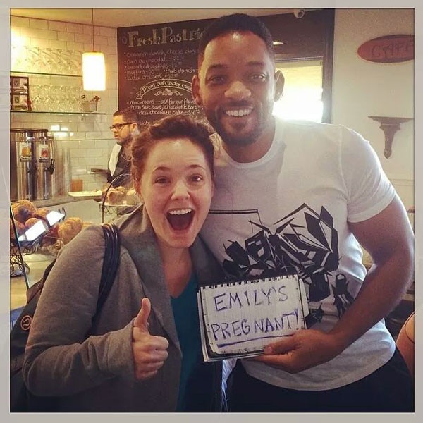 Will Smith, Emily Pregnant Fan Will Smith, Emily Pregnant Fan