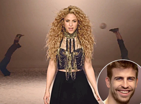 Shakira, Gerard Piqué, La La La Music Video Shakira, Gerard Piqué, La La La Music Video