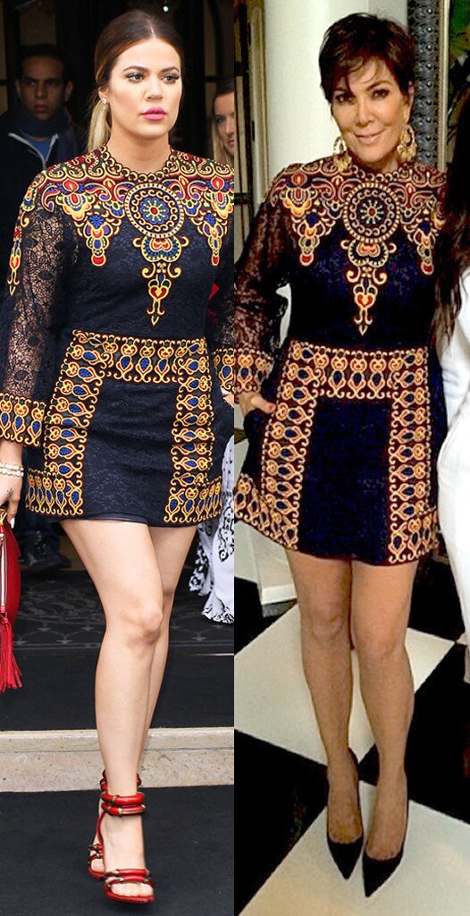 Khloe Kardashian, Kris Jenner, Valentino Khloe Kardashian, Kris Jenner, Valentino
