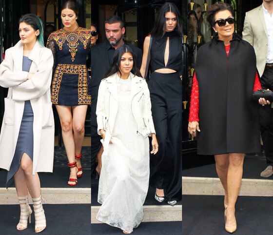 Kim e Kanye em brunch de Valentino Kim e Kanye em brunch de Valentino