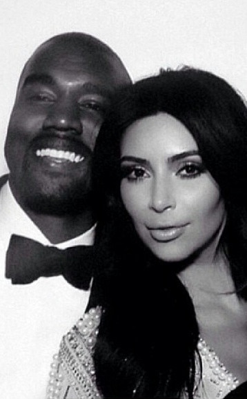 Kim Kardashian e Kanye West casamento instagram Kim Kardashian e Kanye West casamento instagram