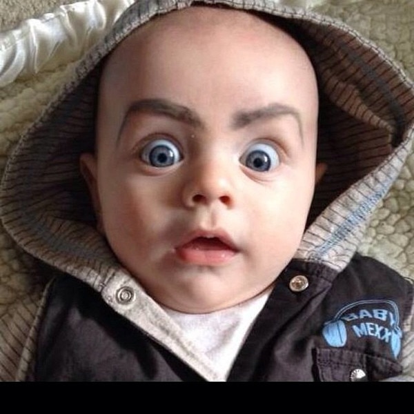 bebes, cejas bebes, cejas