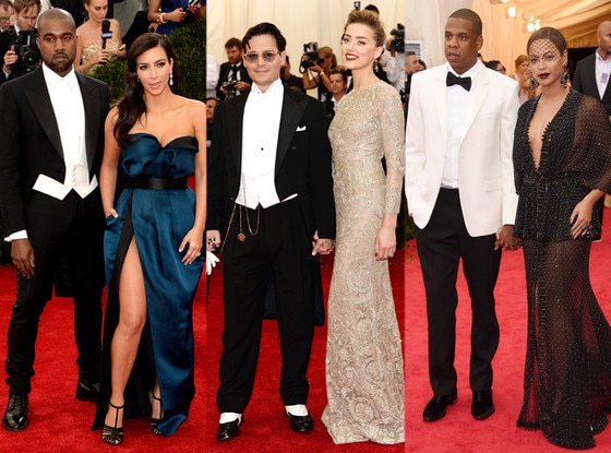Jay-Z, Beyonce, Johnny Depp, Amber Heard, Kim Kardashian, Kanye West, MET Gala Jay-Z, Beyonce, Johnny Depp, Amber Heard, Kim Kardashian, Kanye West, MET Gala