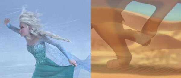 Frozen, Lion King Frozen, Lion King