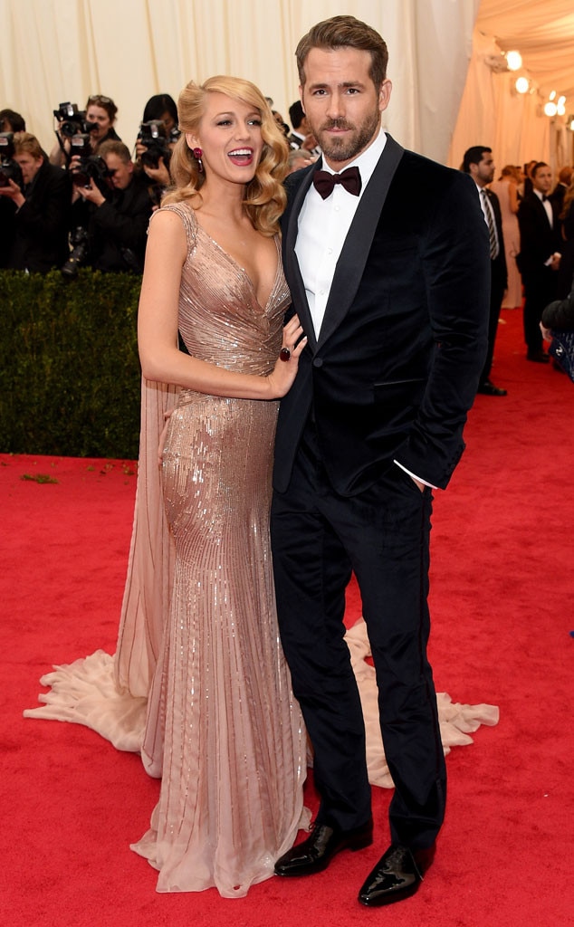 Blake Lively, Ryan Reynolds, MET Gala Blake Lively, Ryan Reynolds, MET Gala