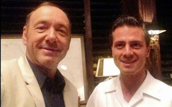 Kevin Spacey, Peña Nieto Kevin Spacey, Peña Nieto