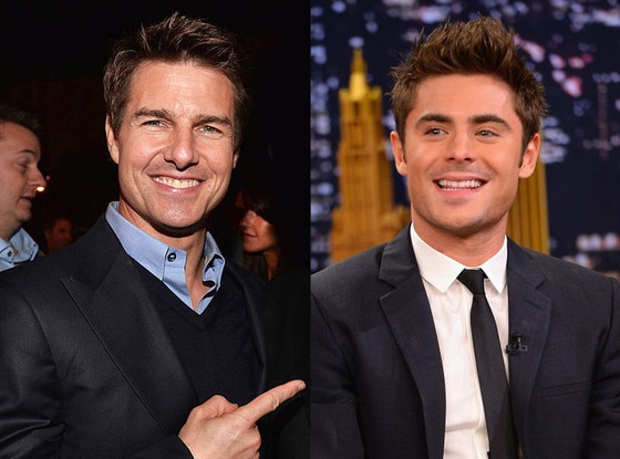 Tom Cruise, Zac Efron Tom Cruise, Zac Efron