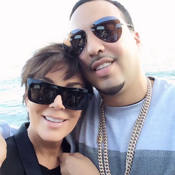 Kris Jenner, French Montana, Instagram Kris Jenner, French Montana, Instagram
